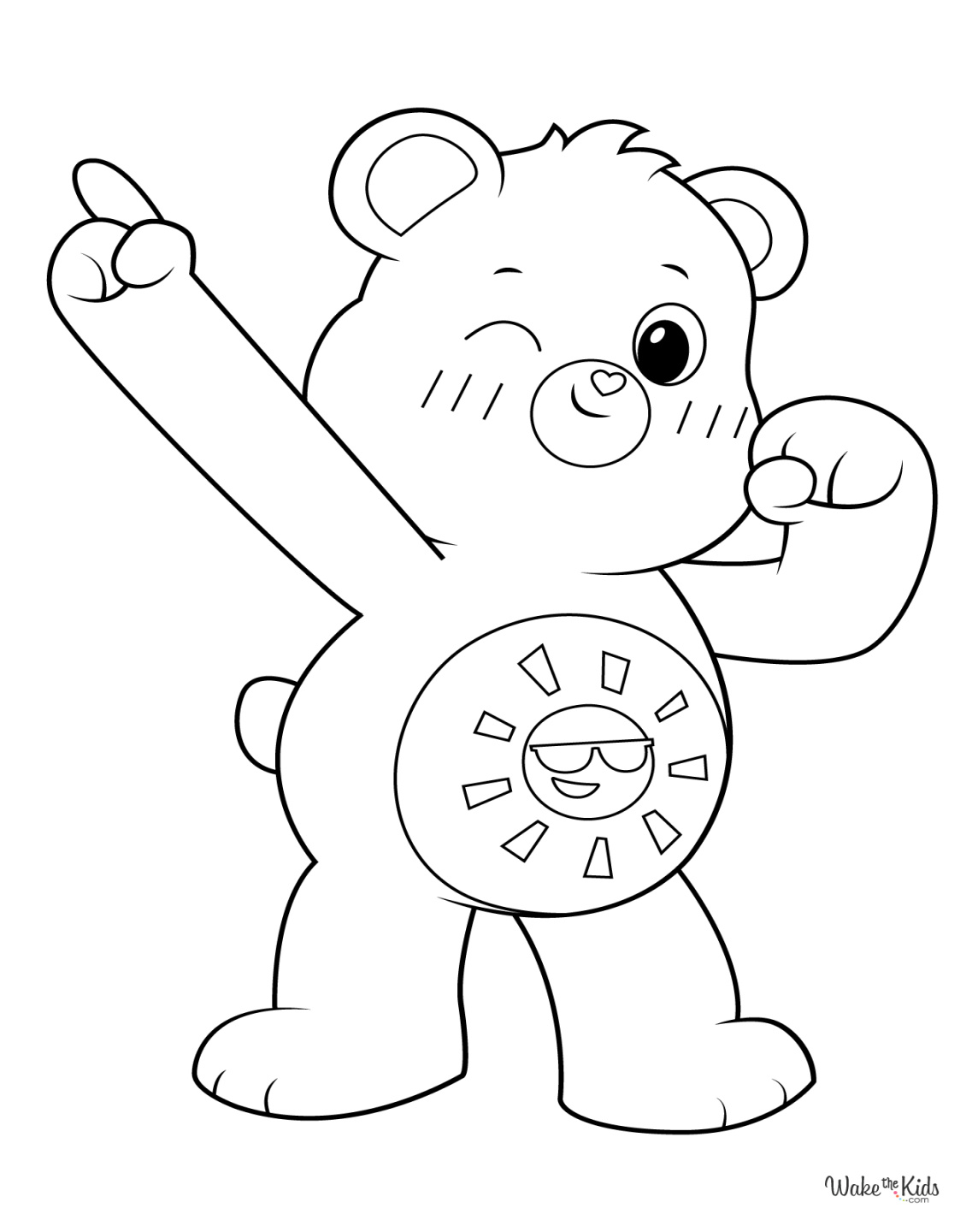 Care Bear Coloring Pages (Free Printable PDFs) WakeTheKids Care Bear Coloring Pages (Free Printable PDFs) WakeTheKids