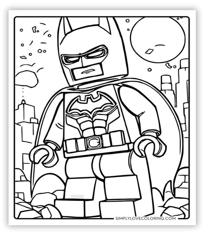 Lego Coloring Pages (Free PDF Printables) - Simply Love Coloring Lego Coloring Pages (Free PDF Printables) - Simply Love Coloring