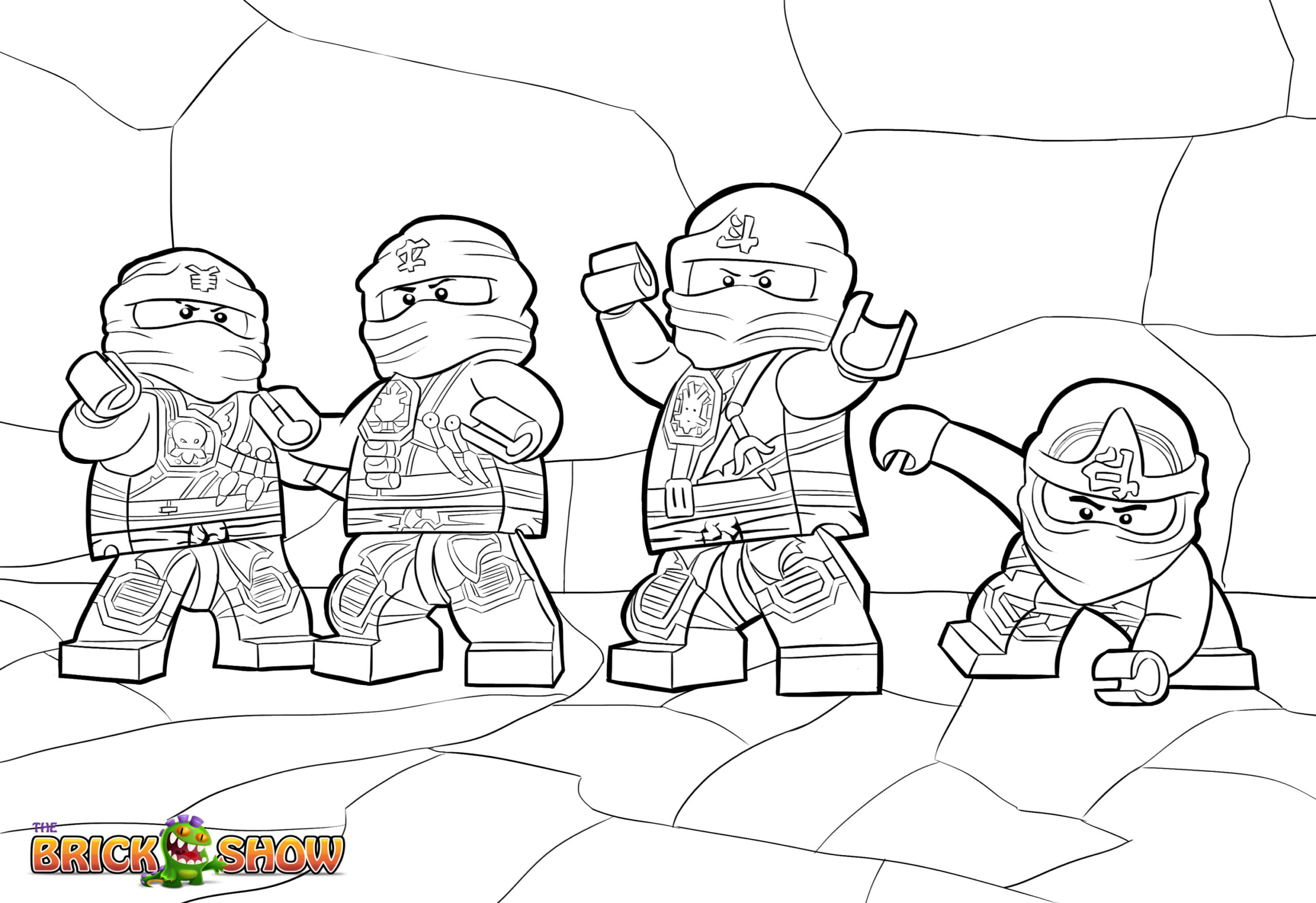 LEGO Ninjago Tournament of Elements Coloring Pages LEGO Ninjago Tournament of Elements Coloring Pages