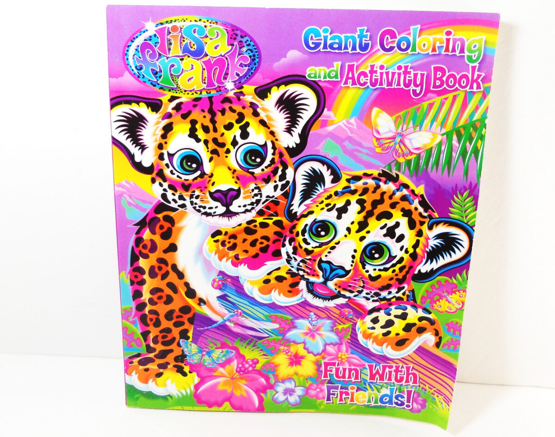 Lisa Frank Activity Coloring Book Fun With Friends Lisa Frank Activity Coloring Book Fun With Friends