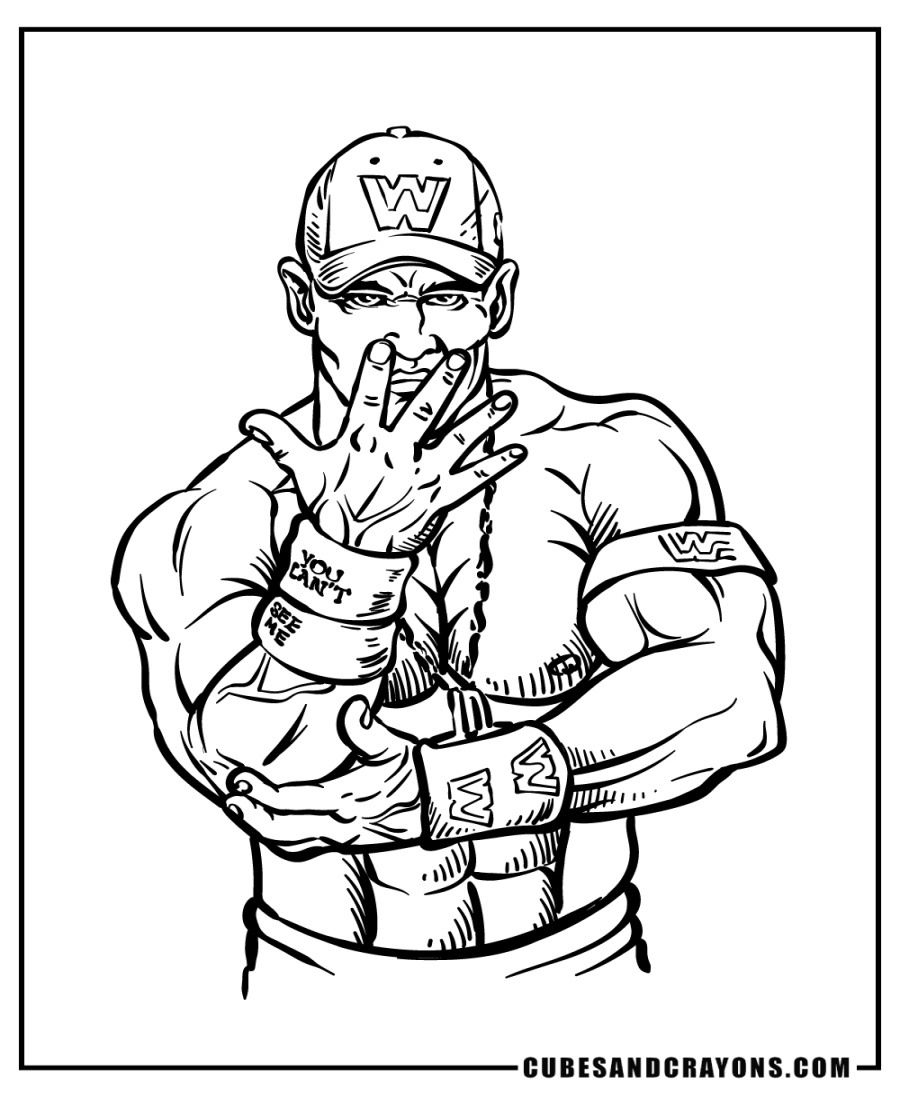 WWE Coloring Pages (% Free Printables) WWE Coloring Pages (% Free Printables)