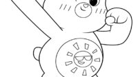 Care Bear Coloring Pages (Free Printable PDFs) WakeTheKids