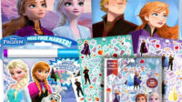 Disney Frozen Coloring Book & Stickers Activity Deluxe Set